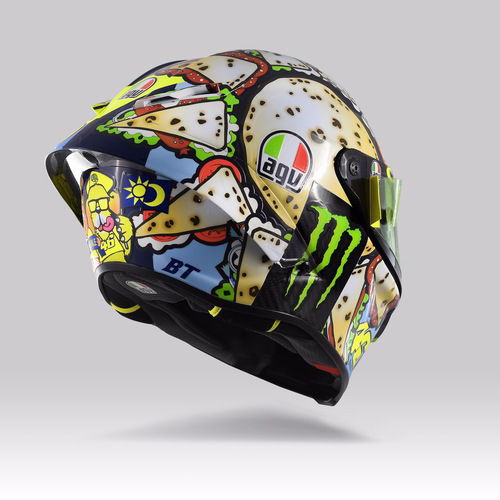 Valentino Rossi: un casco per... mangiarsi Misano (8)