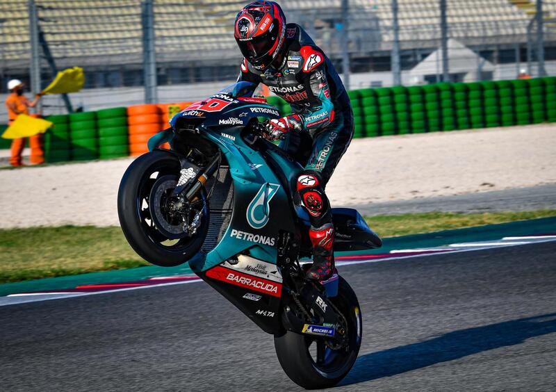 MotoGP 2019. Fabio Quartararo &egrave; il pi&ugrave; veloce nelle FP3 a Misano