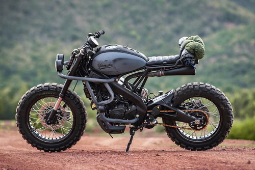 Yamaha XSR155: una scrambler ribelle per la Thailandia