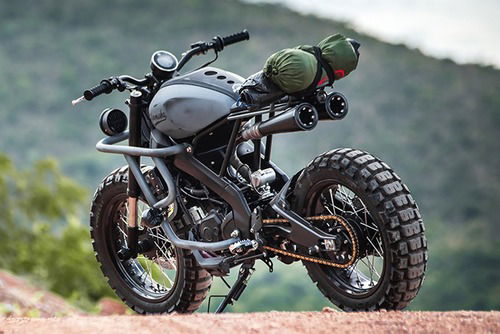 Yamaha XSR155: una scrambler ribelle per la Thailandia (4)