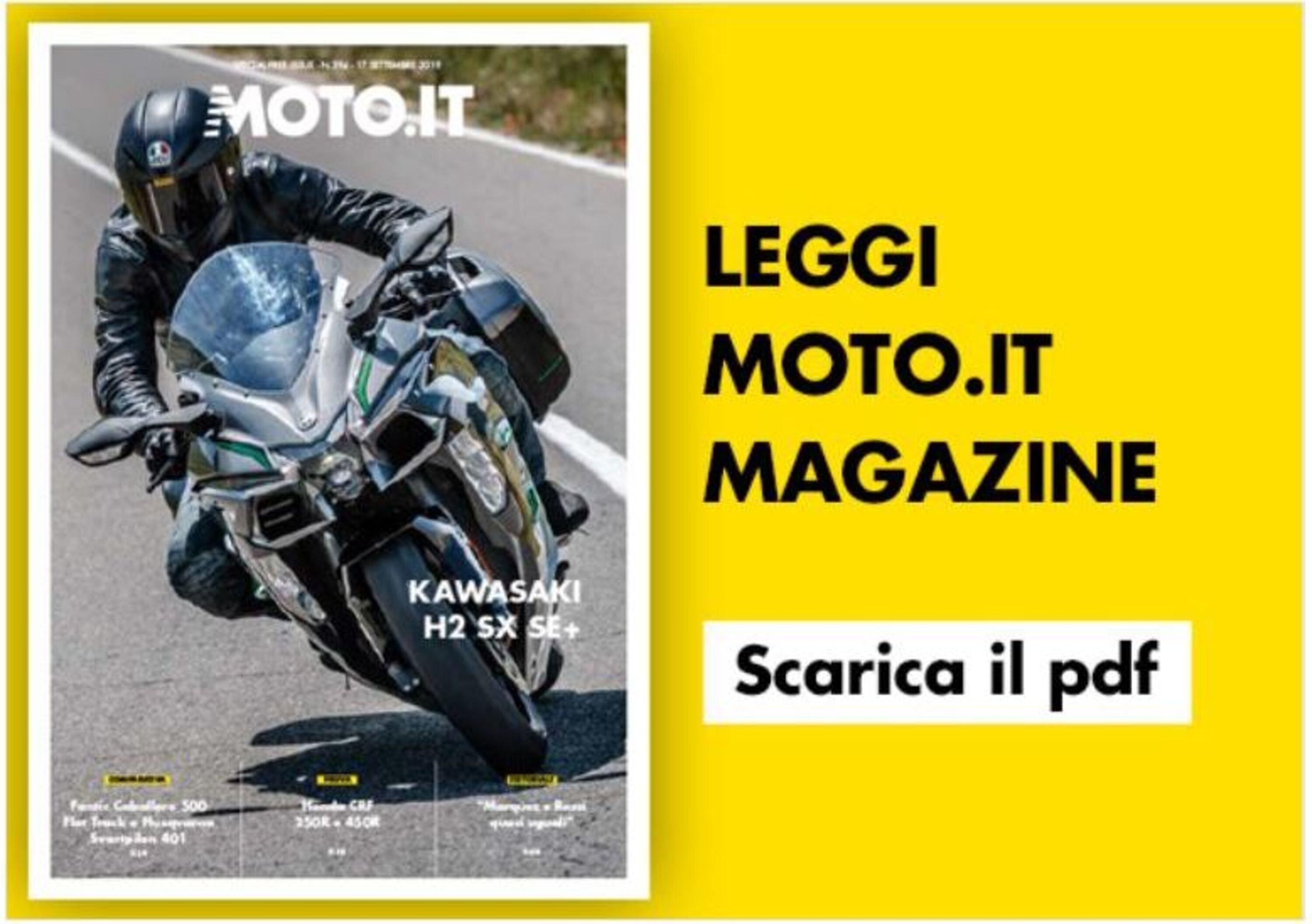 Magazine n&deg; 394, scarica e leggi il meglio di Moto.it 