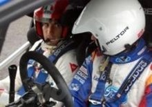 Marco Simoncelli prova la Ford Fiesta WRC 2011