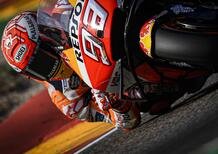 MotoGP 2019. Marc Marquez, pole con brivido ad Aragon