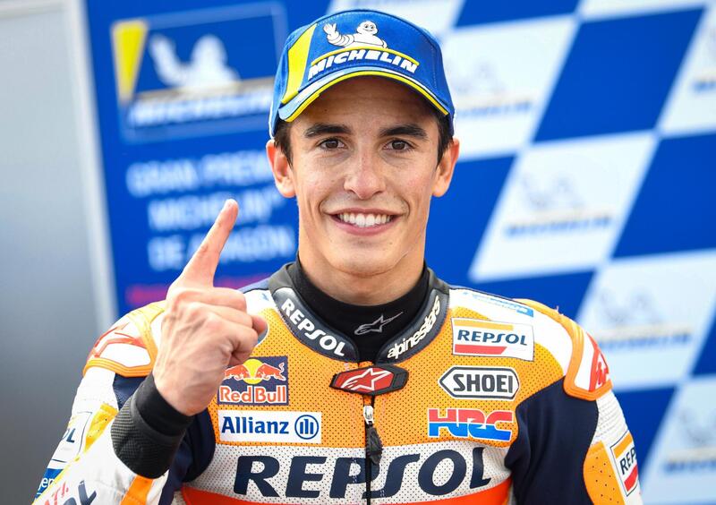 MotoGP 2019 ad Arag&oacute;n. Marc M&aacute;rquez: &quot;In Thailandia per vincere il Mondiale&quot;