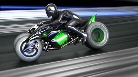 Il Kawasaki  J Electric concept del 2013