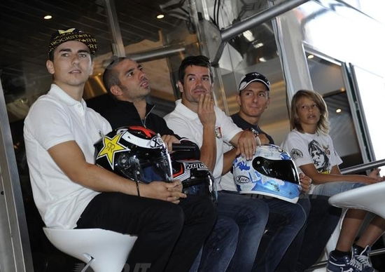 NolanGroup festeggia i 40 anni con Lorenzo, Checa, Melandri e Badovini