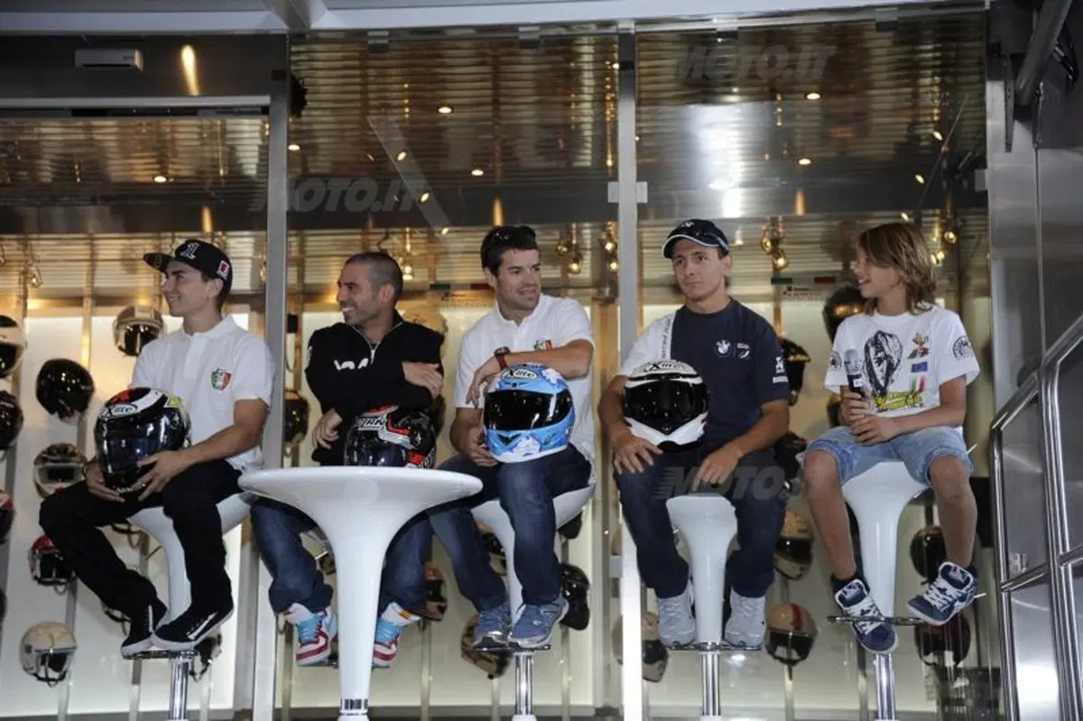 NolanGroup festeggia i 40 anni con Lorenzo, Checa, Melandri e Badovini (7)