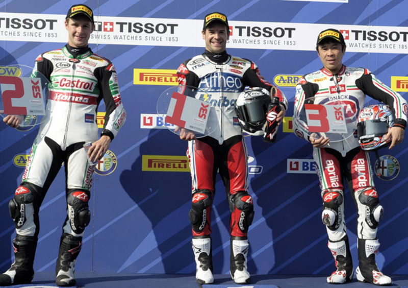 Superpole e giro record per Checa a Imola