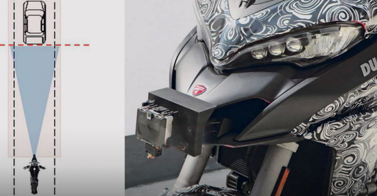 La Ducati Multistrada 1260 GT sarà dotata di radar, il primo passo verso l'interconnessione?