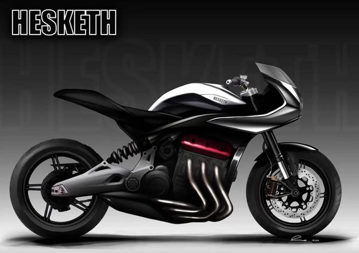 Hesketh, in arrivo una "tre cilindri" sovralimentata