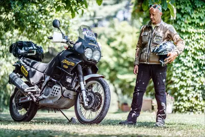 Honda Africa Twin 750 RD07: Test YoungTimer. L'ultima col V2