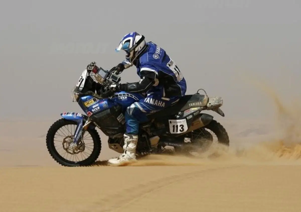 Catanese stupisce al Pharaons Rally sulla Yamaha Super T&eacute;n&eacute;r&eacute;