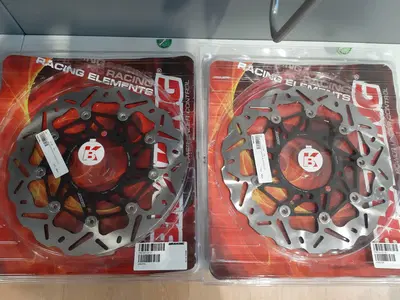 DISCHI BRAKING NUOVI A MARGHERITA WK076 L+R