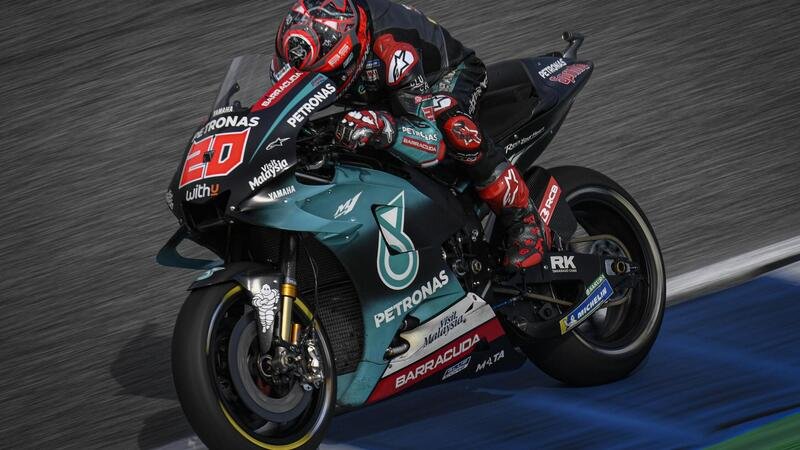 MotoGP 2019. Fabio Quartararo primo nelle FP2 in Thailandia