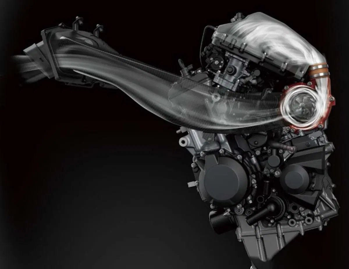 La straordinaria Tecnica della Kawasaki H2  (7)