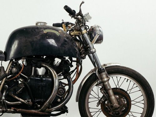 Egli-Vincent Black Shadow: la supermoto anni ’50 all’asta (4)