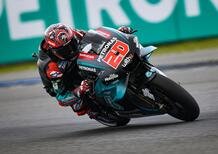 MotoGP 2019 in Thailandia. Fabio Quartararo in pole position