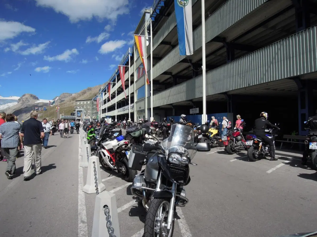 Una tradizionale meta dei motociclisti: Grossglokner  (22)