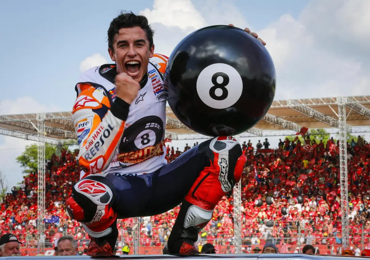 MotoGP 2019. Marc Marquez: "Non sono ossessionato dai titoli di Rossi e Agostini"