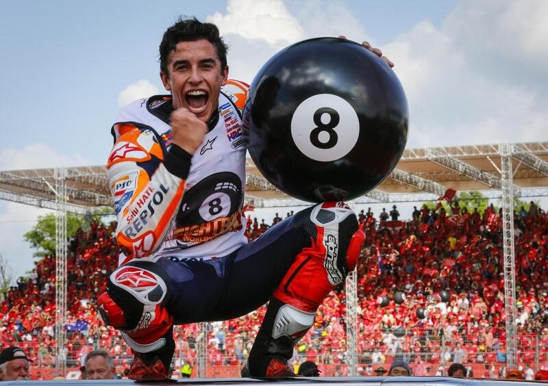 MotoGP 2019. Marc Marquez: &quot;Non sono ossessionato dai titoli di Rossi e Agostini&quot;