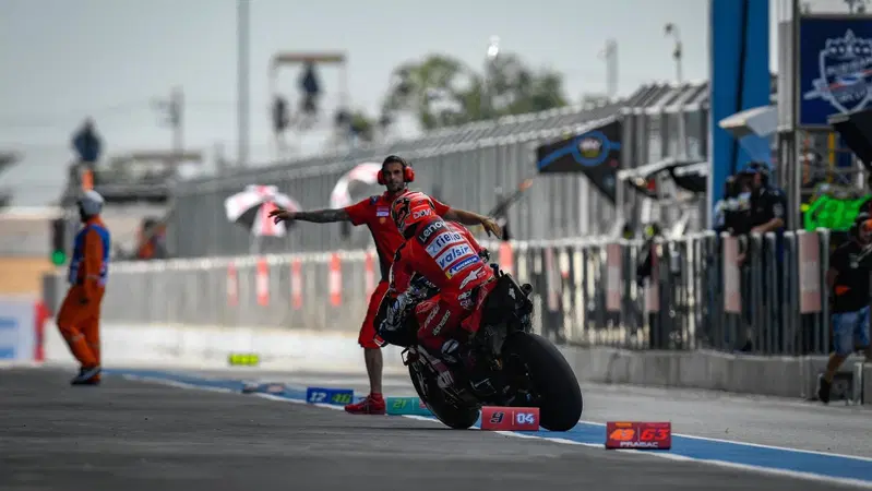 MotoGP in Thailandia. Andrea Dovizioso: "Marquez ha stracciato tutti"