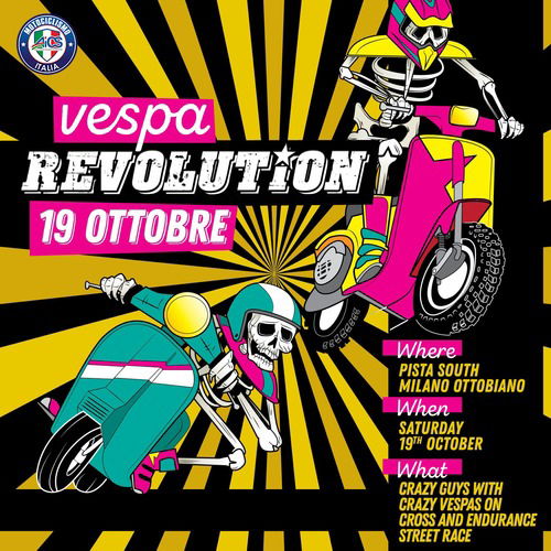 Vespa Revolution. European race: pista e cross! (4)