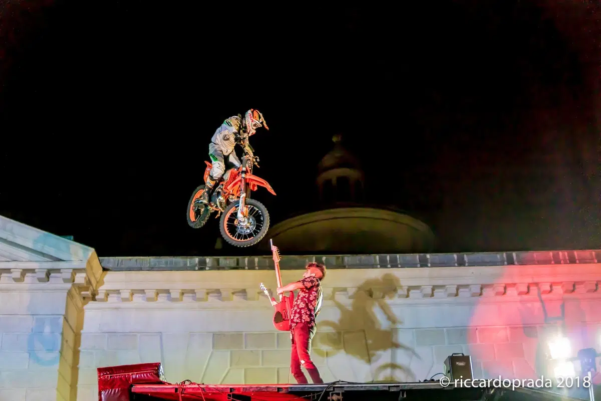Rock to Flip, lo spettacolo di moto e musica
