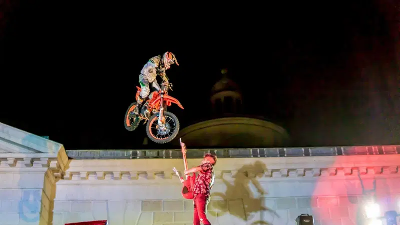 Rock to Flip, lo spettacolo di moto e musica