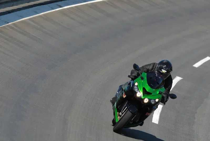 Una fase del test sull'anello di alta velocit&agrave; 