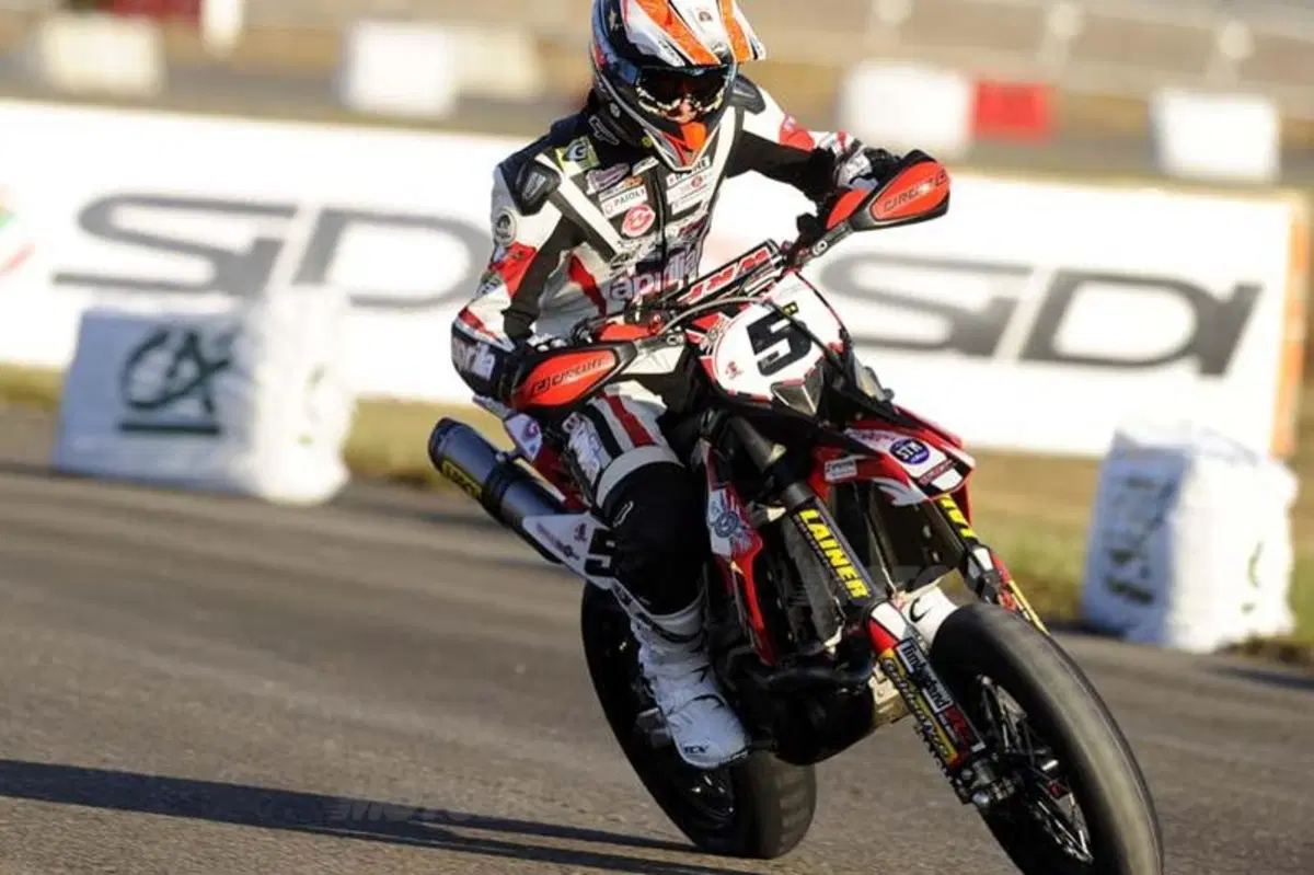 Adrien Chareyre campione Supermotard