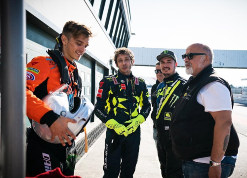 Valentino Rossi a Misano per un test con la Ferrari  (3)