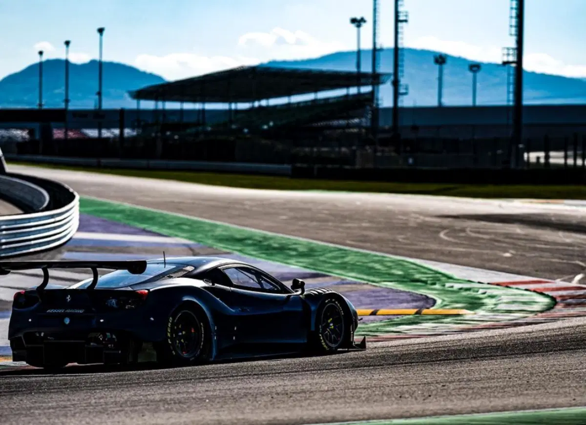 Valentino Rossi a Misano per un test con la Ferrari  (10)