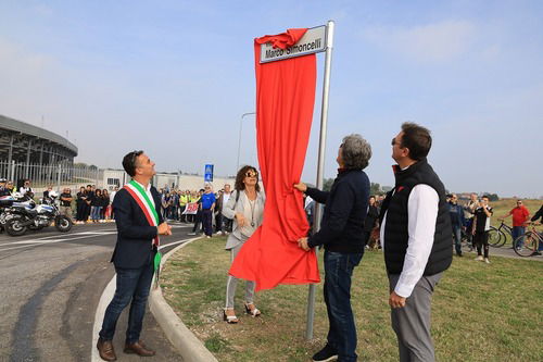 Inaugurata la via dedicata a Marco Simoncelli