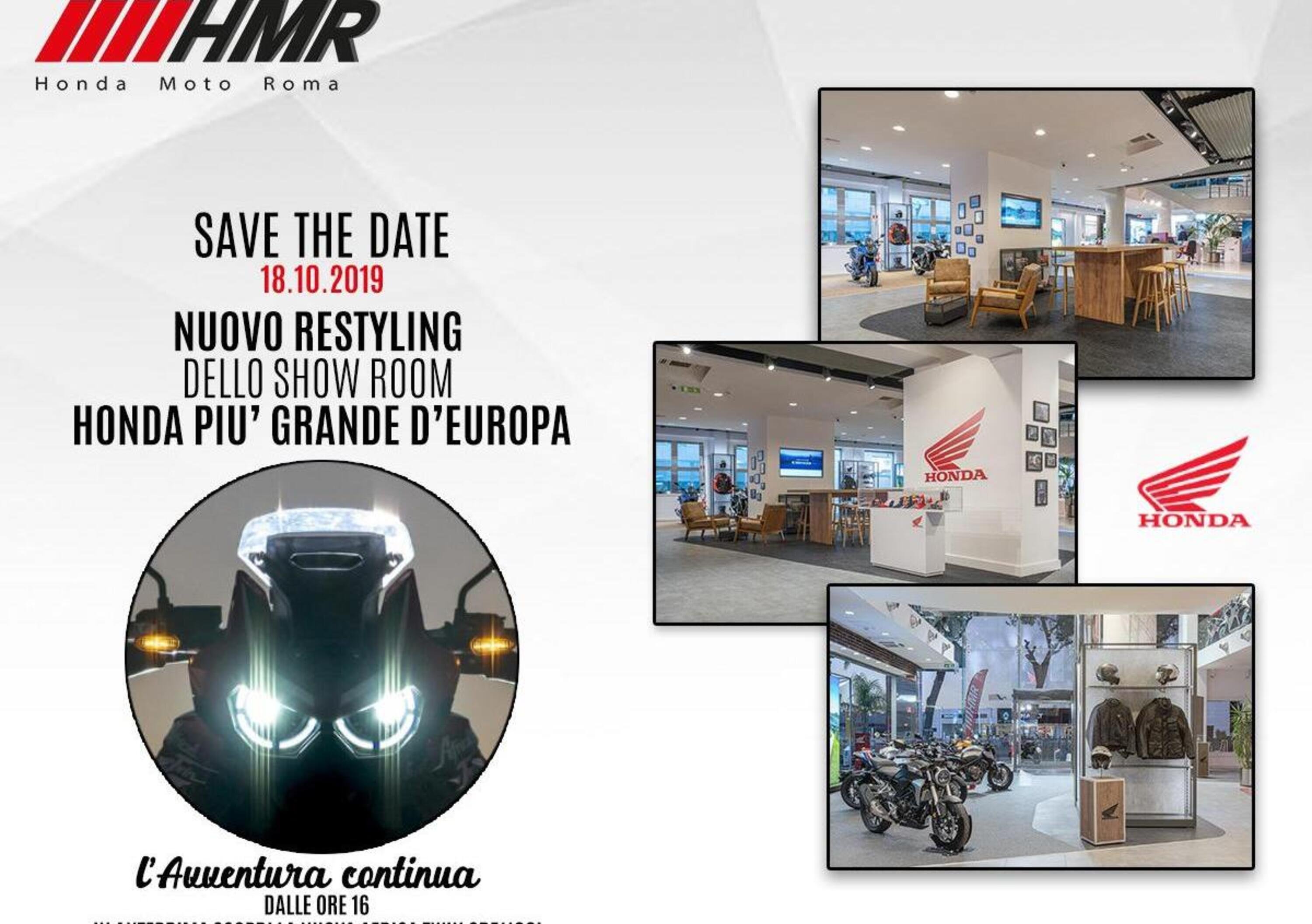 Honda Moto Roma: festa grande il 18 ottobre