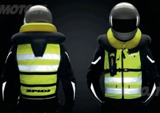 Spidi NECK DPS VEST: Airbag & Hi-Visibility