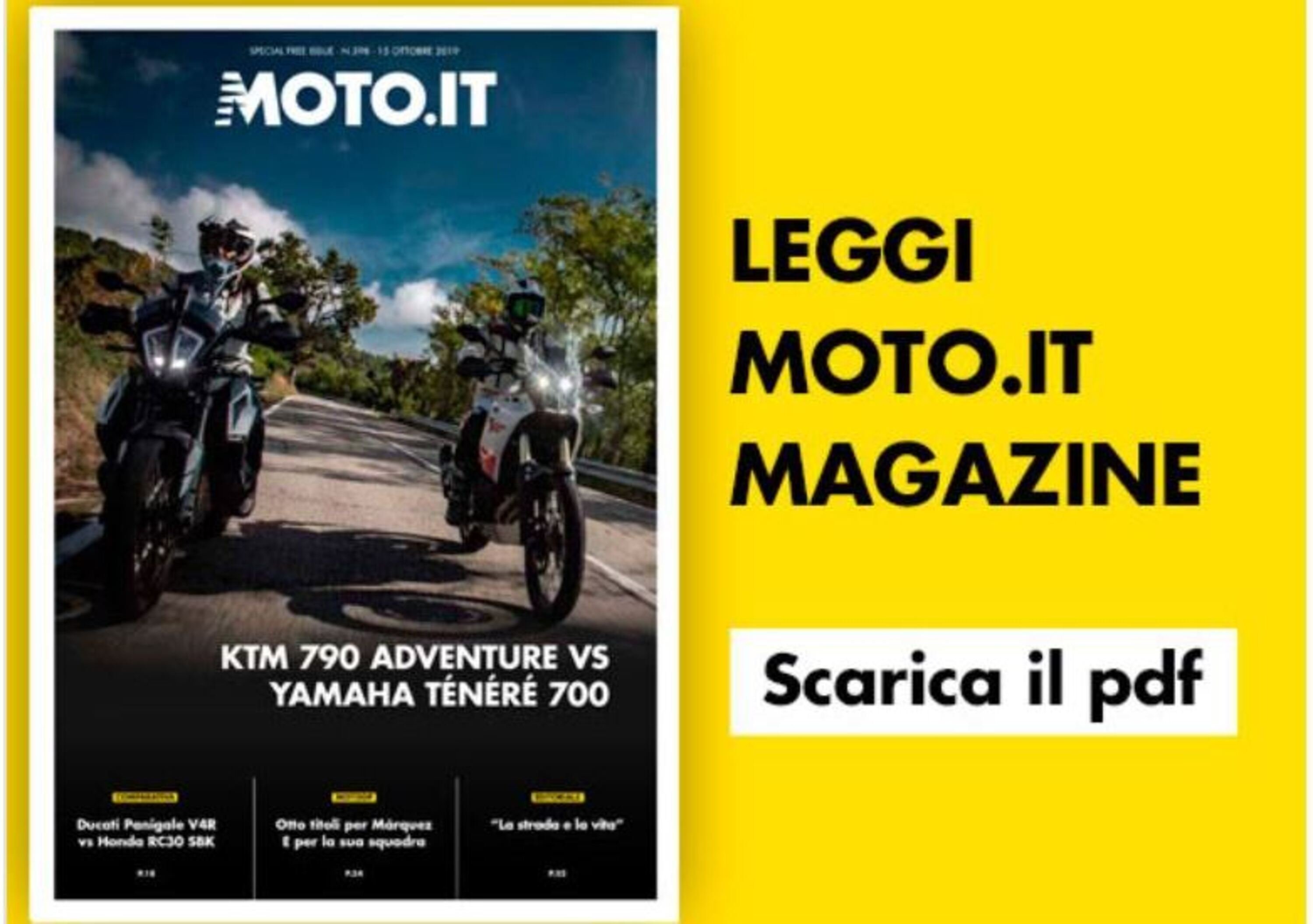 Magazine n&deg; 398, scarica e leggi il meglio di Moto.it 