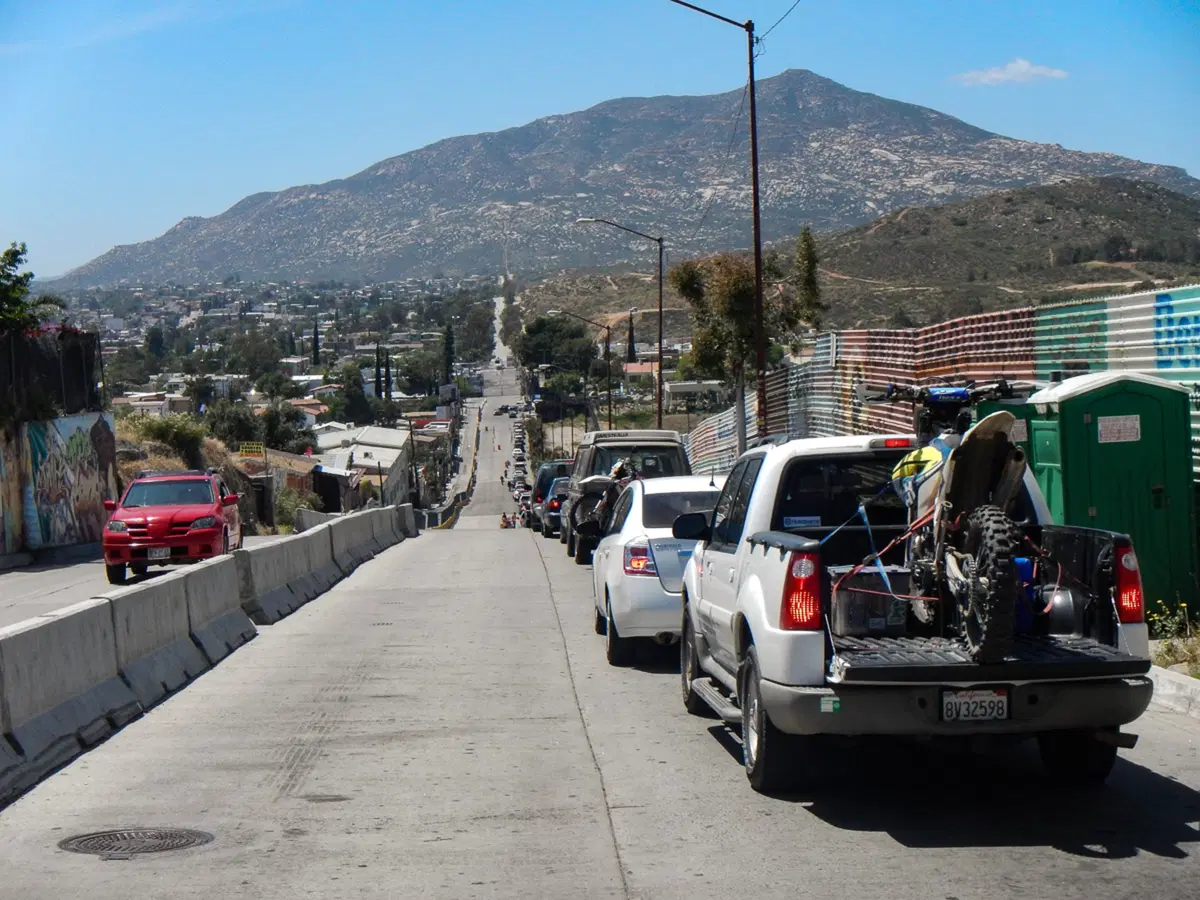 Ride in the USA. Mexico!