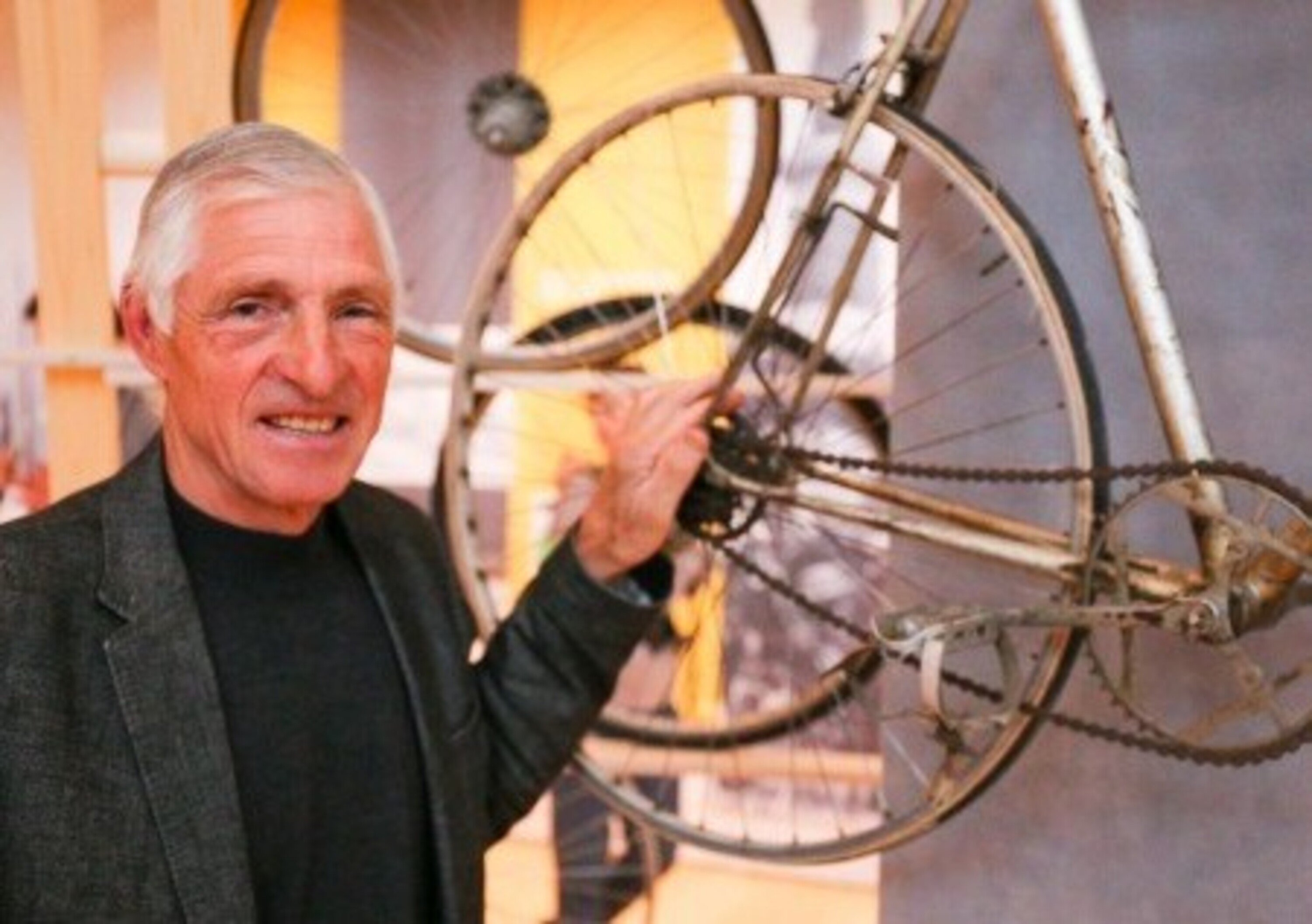 Francesco Moser: &quot;La bicicletta elettrica &egrave; una grande invenzione&quot;