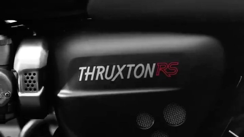Nuova Triumph Thruxton RS, arriva a EICMA 2019