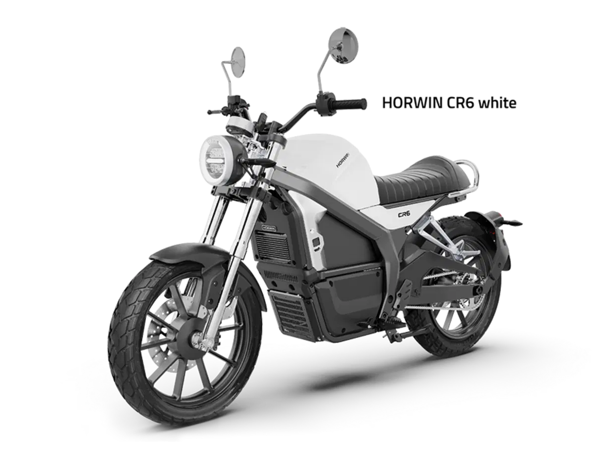 Horwin CR6 Pro, la moto elettrica con le marce (3)
