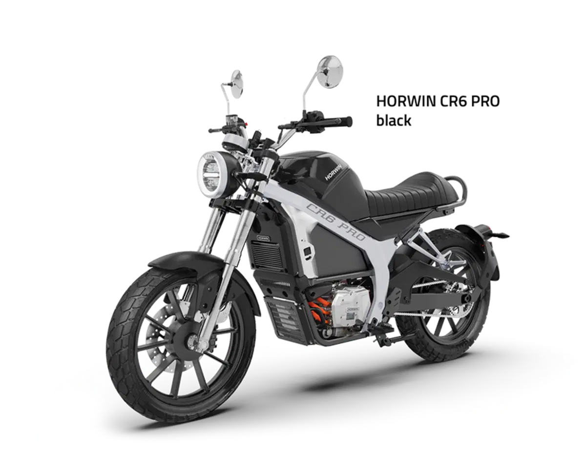 Horwin CR6 Pro, la moto elettrica con le marce