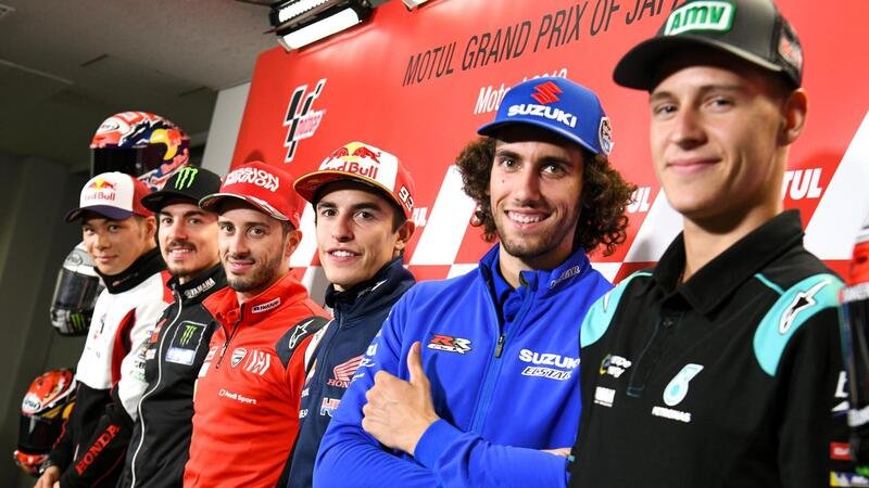 MotoGP 2019. I commenti dei piloti alla vigilia del GP del Giappone