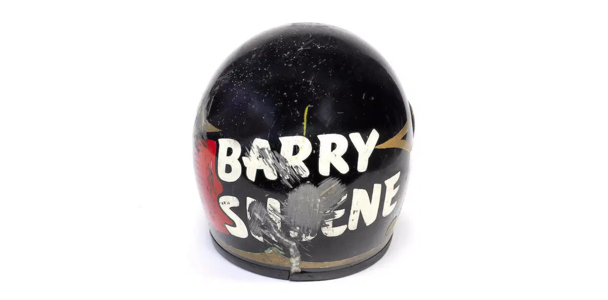 All'asta il casco di Sheene di Daytona 1975 (5)