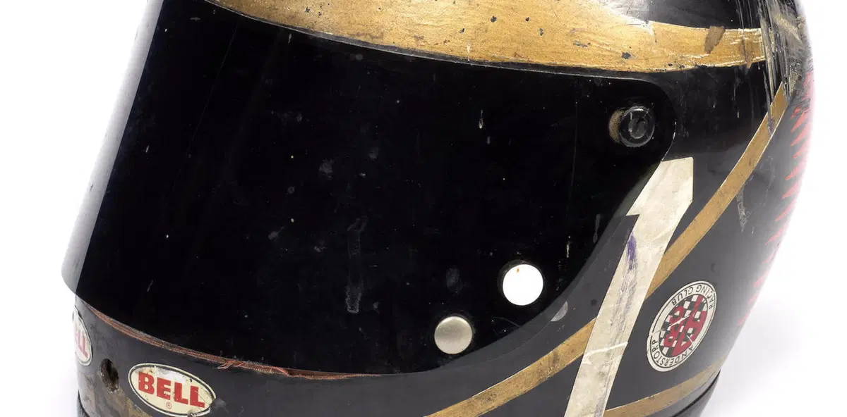 All'asta il casco di Sheene di Daytona 1975 (3)