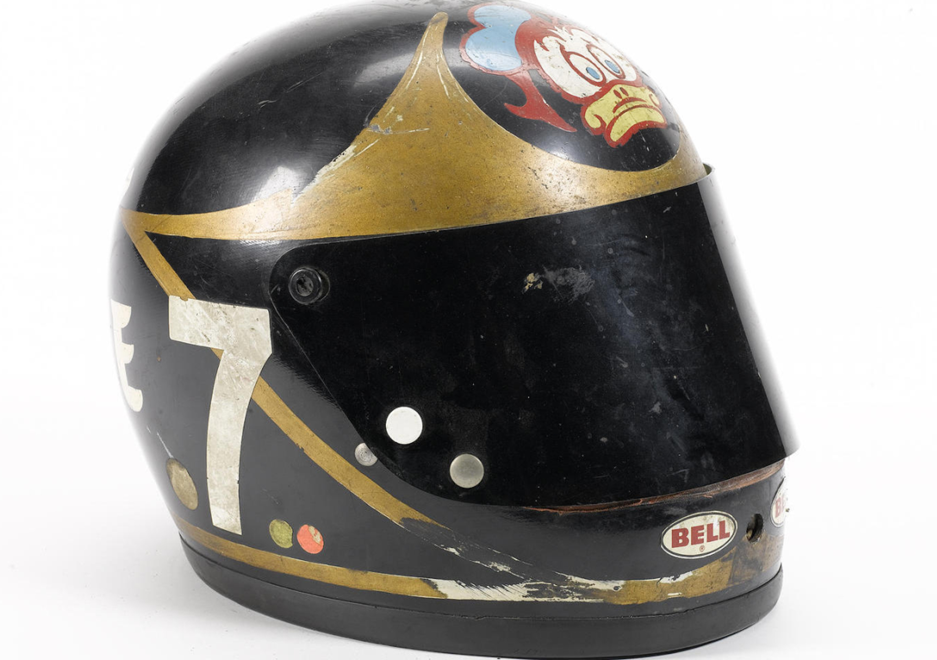 All&#039;asta il casco di Sheene di Daytona 1975