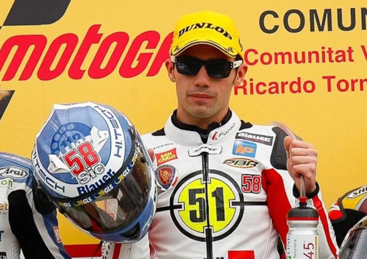 Pirro vince in Moto2 per Simoncelli