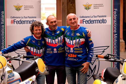 Sei Giorni di Enduro. Passeri, Rinaldi e Sala in sella in vista del Trofeo Vintage Veterans (4)