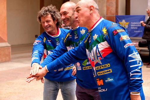 Sei Giorni di Enduro. Passeri, Rinaldi e Sala in sella in vista del Trofeo Vintage Veterans (2)