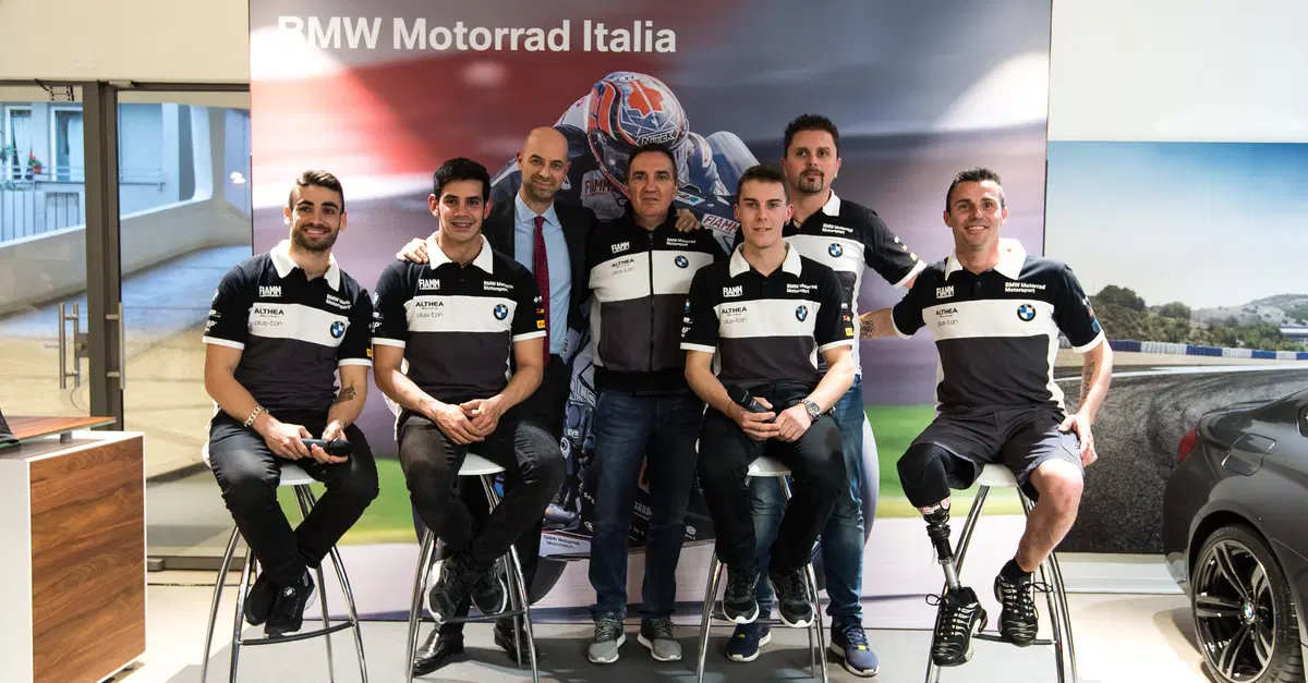 L'Althea BMW Racing Team a Milano