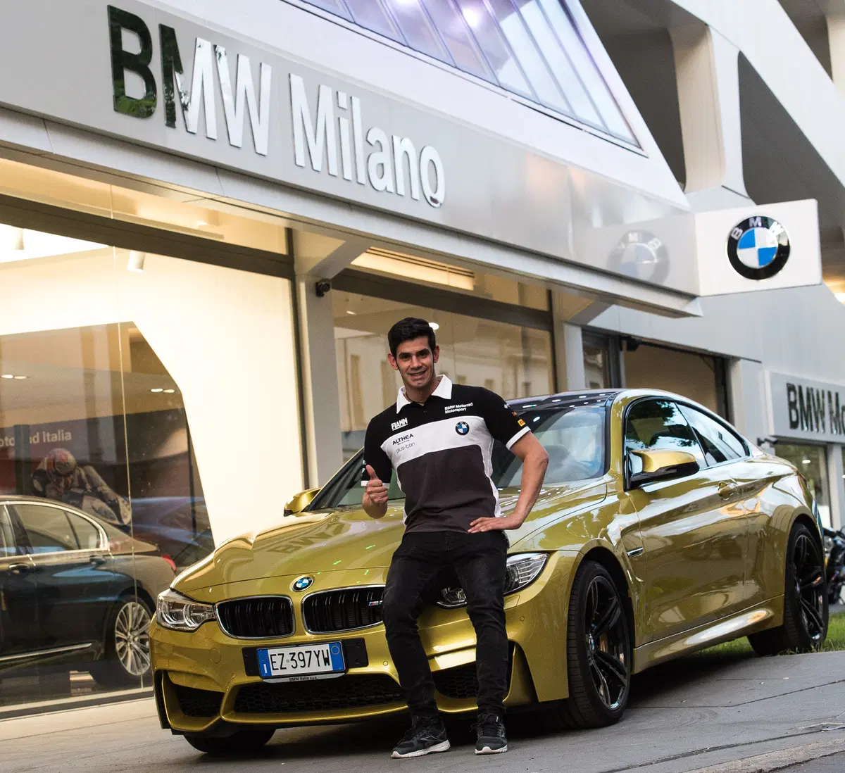 L'Althea BMW Racing Team a Milano (5)